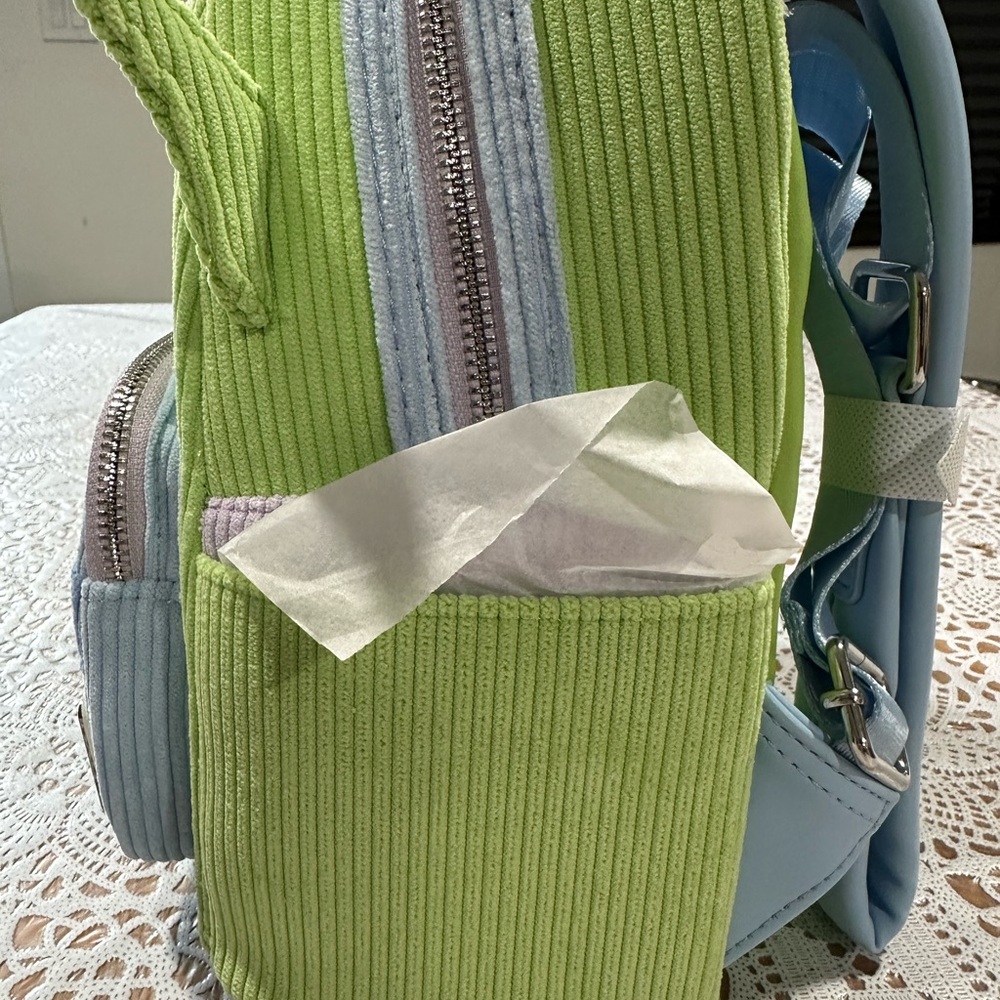 Green Alien Loungefly Backpack - image 3